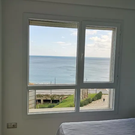 Appartf3 Vue Panoramique Sur Mer Residence Vista Del Mar Fnideq Exterior photo